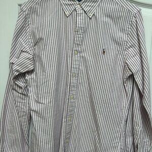 Ralph Lauren Striped Oxford Shirt Slim Fit size M